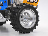 Tamiya 9335856/19335856 1/10 R/C Wild One Blockhead (58695) Metal Plated Rear Wheels
