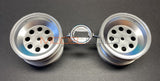 Tamiya 9335856/19335856 1/10 R/C Wild One Blockhead (58695) Metal Plated Rear Wheels